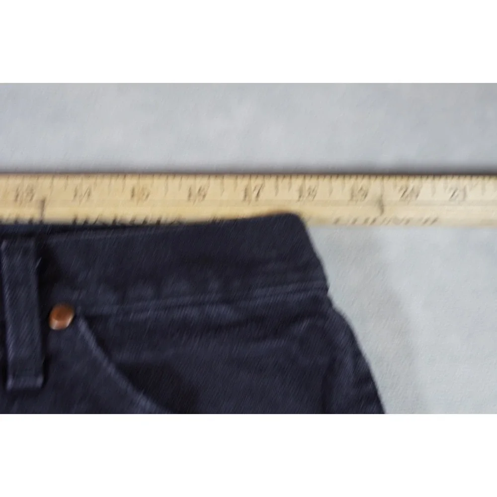 Wrangler Jeans Mens 36x36 Black Cowboy Cut Original Fit Straight Leg 13MWZ